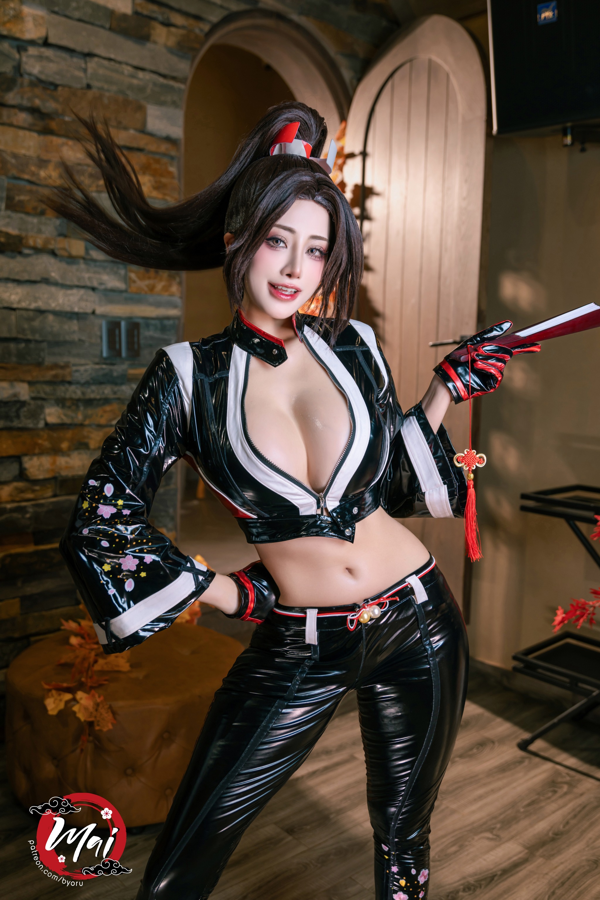 Byoru – NO.302 Mai Shiranui Black Outfit[47P22V]-XikXak
